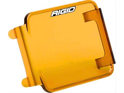 Rigid Industries D-Series Light Cover; Amber