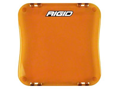 Rigid Industries D-XL Series Light Cover; Amber