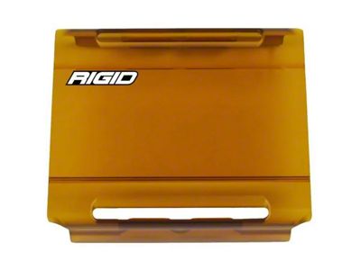 Rigid Industries E-Series Light Cover; 4-Inch; Amber