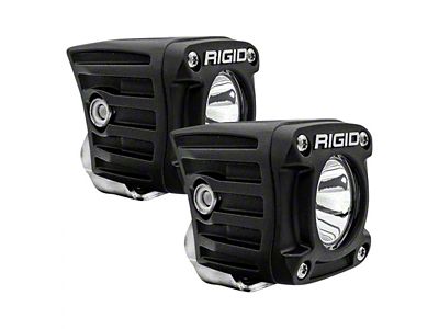 Rigid Industries Revolve LED Pod Lights with Amber Trim Ring