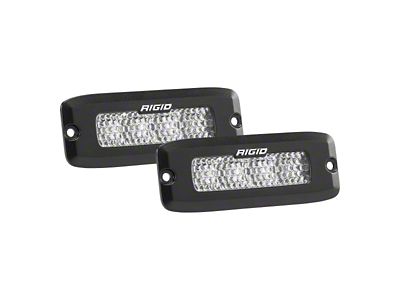 Rigid Industries SR-Q Series Pro Flush Mount LED Lights; Flood Diffused Beam (Universal; Some Adaptation May Be Required)