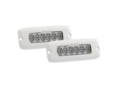 Rigid Industries SR-Q Series Pro Flush Mount LED Lights; Flood Diffused Beam (Universal; Some Adaptation May Be Required)