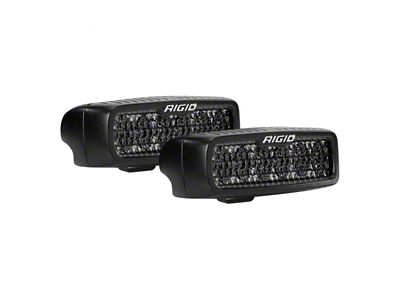 Rigid Industries SR-Q Series Pro LED Lights; Spot Diffused Midnight Beam (Universal; Some Adaptation May Be Required)