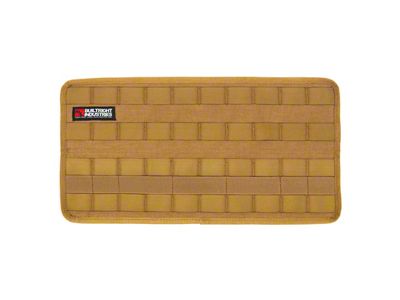 BuiltRight Industries Velcro Tech MOLLE Panel; 15.50-Inch x 8-Inch; Tan (Universal; Some Adaptation May Be Required)