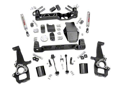 Rough Country 4-Inch Suspension Lift Kit (06-08 4WD RAM 1500)