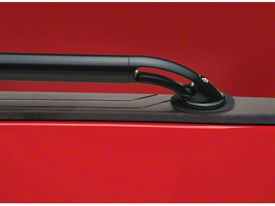 Putco Locker Side Bed Rails; Black (02-18 RAM 1500 w/ 5.7-Foot & 6.4-Foot Box & w/o Ram Box)