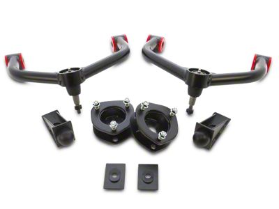 ReadyLIFT 2.50-Inch Leveling Kit with Upper Control Arms (06-18 4WD RAM 1500 w/o Air Ride Suspension)