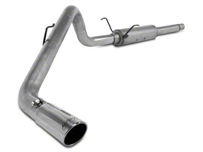 MBRP Armor Lite Single Exhaust System with Polished Tip; Side Exit (03-08 5.7L RAM 1500)