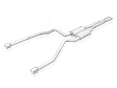 Stainless Works S-Tube Turbo Dual Exhaust System; Performance Connect; Rear Exit (09-18 5.7L RAM 1500)