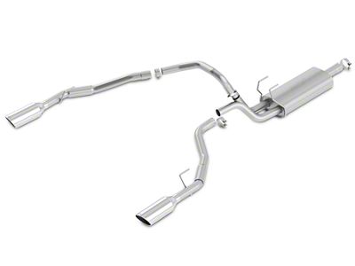 Borla S-Type Dual Exhaust System with Polished Tips; Rear Exit (09-18 5.7L RAM 1500)