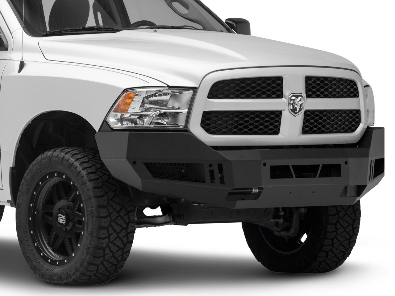 Front Bumper Reinforcement Bar For Ram 1500 Rebel 2019-2025 – Direct Replacement CH1006247, 68288244AA – Black Steel