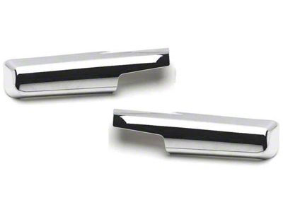 Putco Towing Mirror Arm Covers; Chrome (10-18 RAM 1500 w/ Towing Mirrors)
