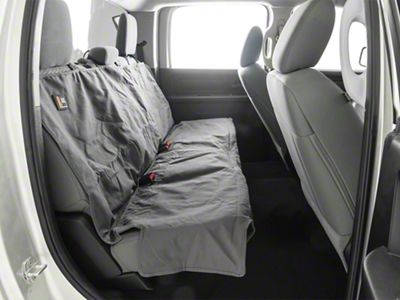 Weathertech Second Row Seat Protector; Charcoal (09-23 RAM 1500 Crew Cab)