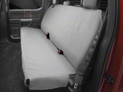 Weathertech Second Row Seat Protector; Gray (09-23 RAM 1500 Crew Cab)
