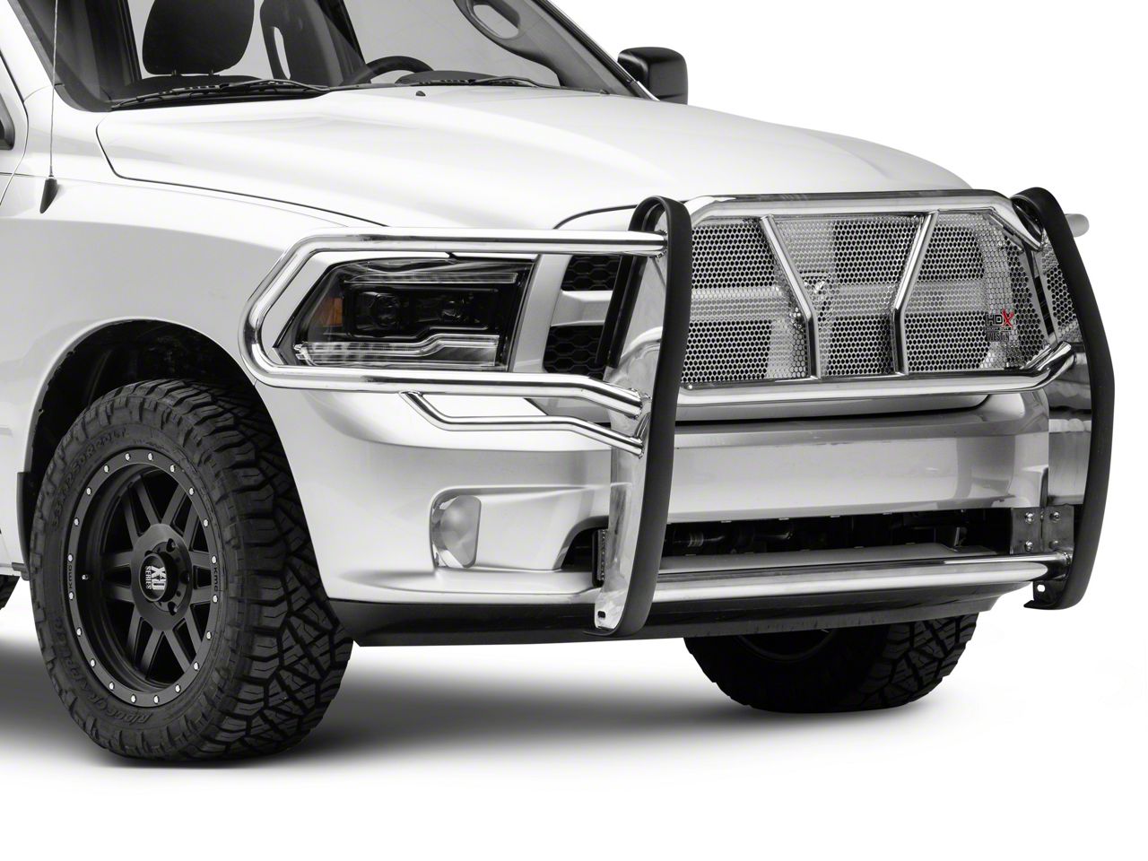 RAM 1500 HDX Grille Guard; Stainless Steel (09-18 RAM 1500, Excluding ...