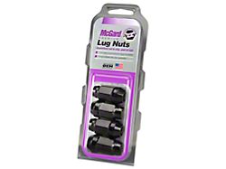 McGard Black Bulge Cone Seat Style Lug Nut Kit; 14mm x 1.5; Set of 4 (12-18 RAM 1500)