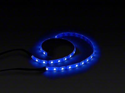 Delta Floor Accent LED Light Strip; Blue (Universal; Some Adaptation May Be Required)