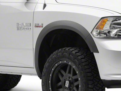 Fender Flares; Smooth Paintable Finish (09-18 RAM 1500, Excluding R/T)