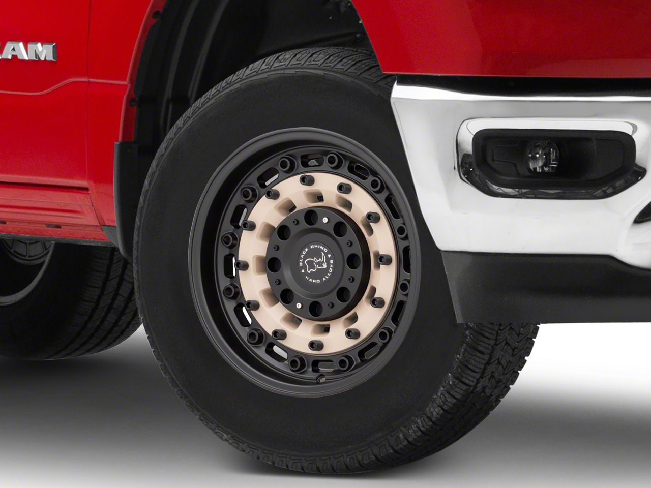 Black Rhino RAM 1500 Arsenal Sand on Black 6Lug Wheel; 18x9.5; 12mm