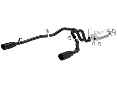 Magnaflow Street Series Dual Exhaust System with Black Tips; Rear Exit (19-23 5.7L RAM 1500 w/ Factory Dual Exhaust)