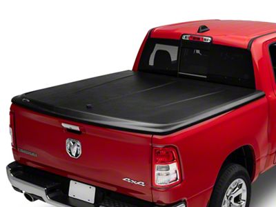 UnderCover SE Hinged Tonneau Cover; Black Textured (19-23 RAM 1500 w/o RAM Box & Multifunction Tailgate)