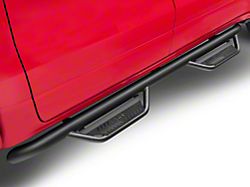 N-Fab Cab Length Podium Nerf Side Step Bars; Textured Black (19-23 RAM 1500 Crew Cab)