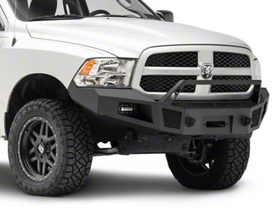 Barricade HD Winch Front Bumper with LED Lighting (13-18 RAM 1500, Excluding Rebel)
