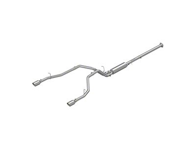 MBRP Armor Plus Dual Exhaust System with Polished Tips; Rear Exit (19-23 5.7L RAM 1500)