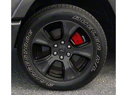 Red Caliper Covers; Front and Rear (19-23 RAM 1500)