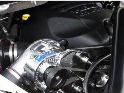 Procharger High Output Intercooled Supercharger Complete Kit with D-1SC; Satin Finish (11-18 5.7L RAM 1500)
