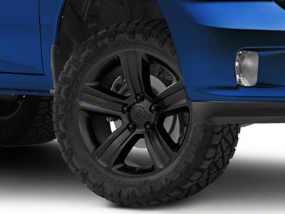 OE 5-Spoke Style Satin Black 5-Lug Wheel; 20x9; 19mm Offset (09-18 RAM 1500)