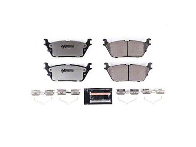 PowerStop Z36 Extreme Truck and Tow Carbon-Fiber Ceramic Brake Pads; Rear Pair (19-23 RAM 1500)