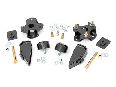 Rough Country 2-Inch Leveling Lift Kit (12-18 4WD RAM 1500 w/o Air Ride)