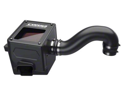 Corsa Performance Closed Box Cold Air Intake with DryTech 3D Dry Filter (19-23 5.7L RAM 1500)
