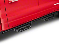 N-Fab Cab Length RS Nerf Side Step Bars; Textured Black (19-23 RAM 1500 Crew Cab)