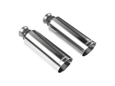 Flowmaster Direct-Fit Exhaust Tips; Polished (09-18 5.7L RAM 1500 w/ Factory Dual Exhaust)