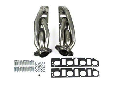 JBA 1-5/8-Inch Shorty Headers; Natural (19-23 5.7L RAM 1500)