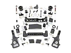 Rough Country 6-Inch Suspension Lift Kit with V2 Monotube Shocks (19-23 4WD RAM 1500 w/o Air Ride, Excluding TRX)