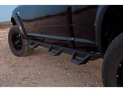 Magnum RT Wheel to Wheel Drop Side Step Bars; Black Textured (10-15 RAM 2500 Crew Cab w/ 6.4-Foot Box)