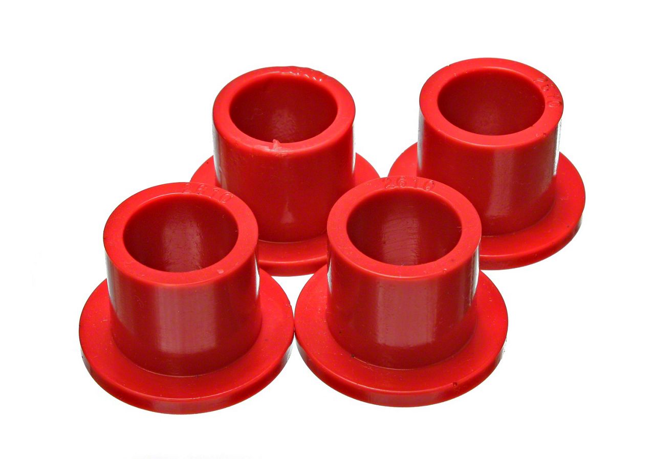 RAM 1500 Rack and Pinion Bushings; Red (02-05 2WD RAM 1500)