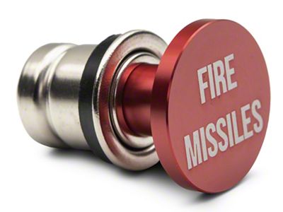 RedRock Fire Missile Lighter Plug; Red Anodized (02-23 RAM 1500)