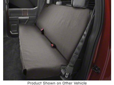 Weathertech Second Row Seat Protector; Cocoa (99-23 Silverado 1500 Extended/Double Cab)