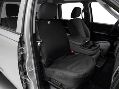 Weathertech Universal Front Bucket Seat Protector; Charcoal (02-23 RAM 1500)