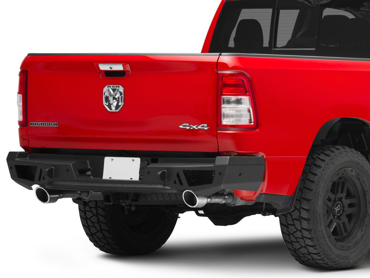 Body Armor 4x4 RAM 1500 Ambush Series Rear Bumper DG-2966 (19-23 RAM ...