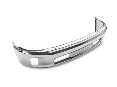 OEM Style Lower Front Bumper; Not Pre-Drilled for Front Parking Sensors; Chrome (13-18 RAM 1500)