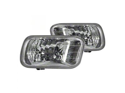 OE Style Replacement Fog Lights; Clear (10-12 RAM 3500)