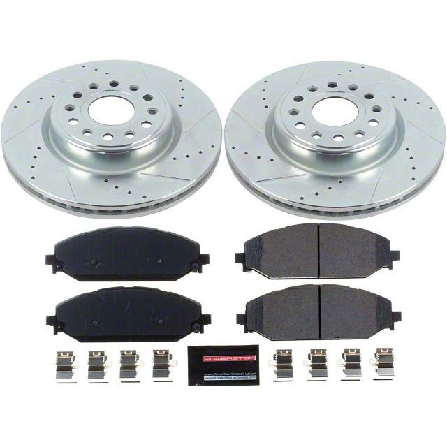 PowerStop RAM 1500 Z23 Evolution Sport 6Lug Brake Rotor and Pad Kit