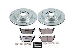 PowerStop Z36 Extreme Truck and Tow 6-Lug Brake Rotor and Pad Kit; Rear (19-23 RAM 1500, Excluding TRX)
