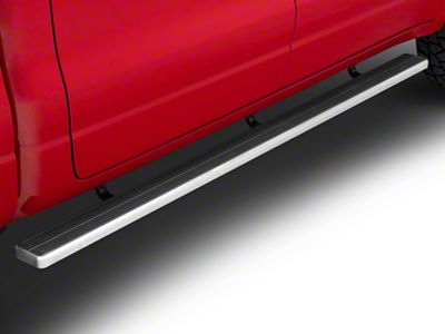 5-Inch iStep Running Boards; Hairline Silver (19-23 RAM 1500 Crew Cab)