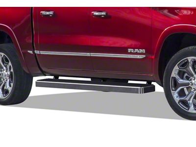 6-Inch iStep Running Boards; Hairline Silver (19-23 RAM 1500 Crew Cab)